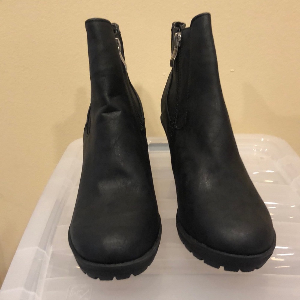 Wedge Booties Size 6.5